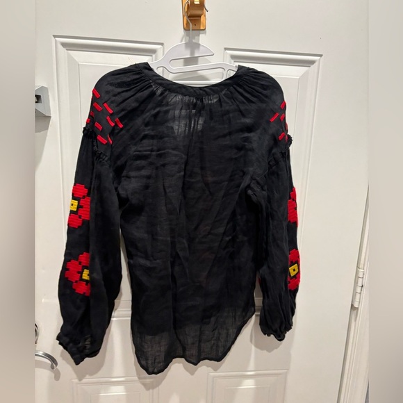 March 11 Printed Scoop Neck Blouse - Picture 3 of 5